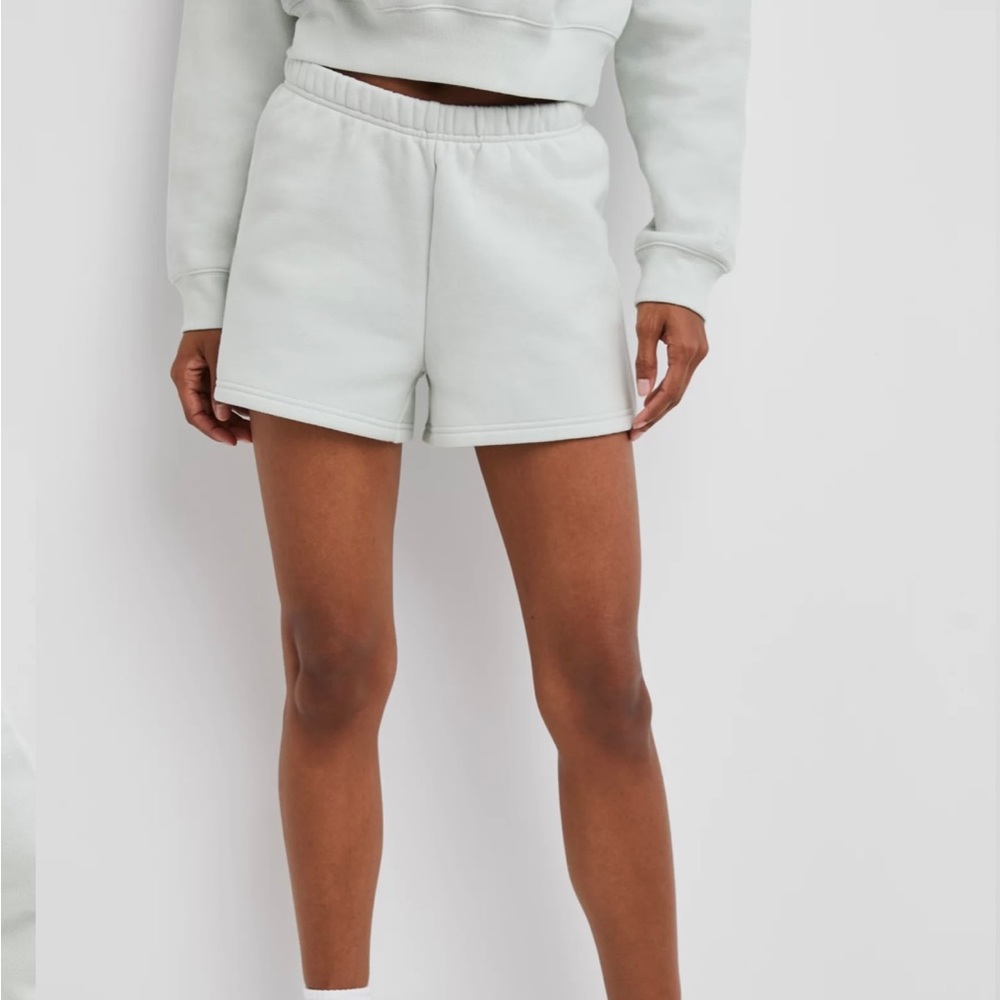 TNA Cozy Fleece Perfect Hi-Rise 3” Short - Murmur Grey
